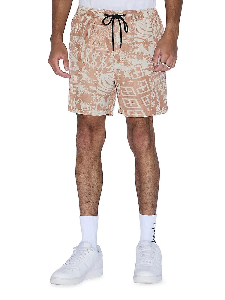 Ksubi x Patty Mills Ikon Drawstring Shorts