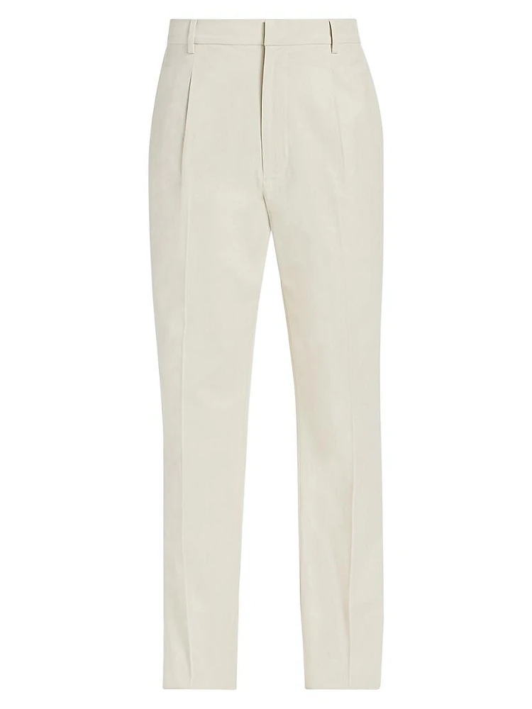 Shultz Twill Slim-Fit Trousers