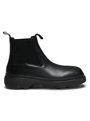 Mini Creeper Leather Chelsea Boots