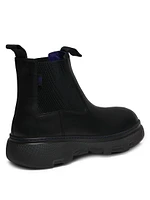 Mini Creeper Leather Chelsea Boots