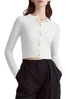 Arlette Merino Wool Crop Sweater