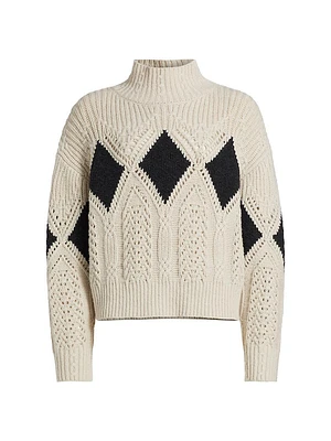 Grady Ribbed Cable-Knit Sweater