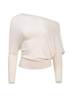 Grainge Cashmere Drop-Shoulder Sweater