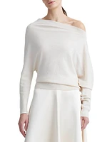 Grainge Cashmere Drop-Shoulder Sweater