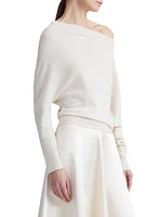 Grainge Cashmere Drop-Shoulder Sweater