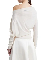 Grainge Cashmere Drop-Shoulder Sweater