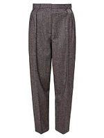 Emmett Pleated Wool Pants