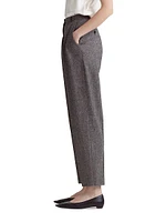 Emmett Pleated Wool Pants