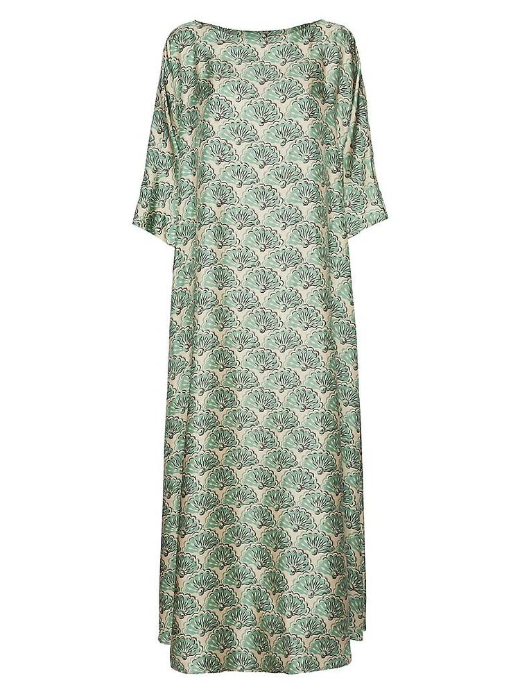 Muumuu Dress Round Neck