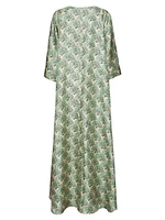 Muumuu Dress Round Neck