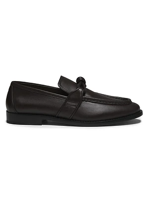 Astaire Knot Leather Loafers