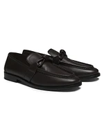 Astaire Knot Leather Loafers