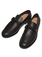 Astaire Knot Leather Loafers