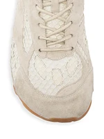 Orbit Suede & Mesh Low-Top Sneakers