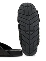 Tarik Intrecciato Leather Sandals