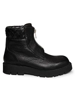 Haddock Intrecciato Ankle Boots