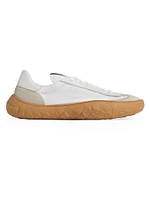 Intreccio Suede Low-Top Sneakers