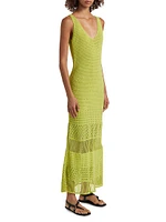 Ensenada Crocheted Cotton Maxi Dress