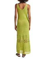 Ensenada Crocheted Cotton Maxi Dress