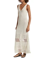 Ensenada Crochet Cotton Maxi Dress