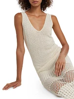 Ensenada Crochet Cotton Maxi Dress