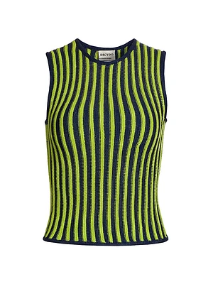 Marina Stripe Cotton Top