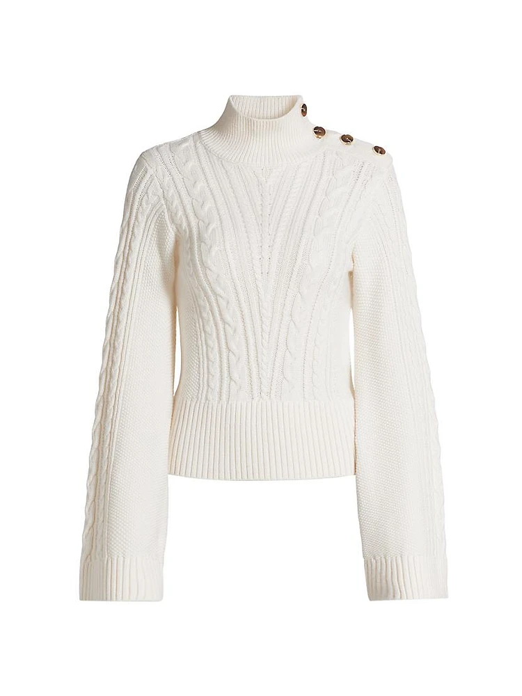 Thomas Wool Cable-Knit Sweater