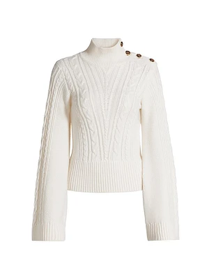 Thomas Wool Cable-Knit Sweater