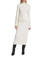Thomas Wool Cable-Knit Sweater
