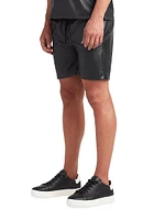 Bond Faux Leather Shorts