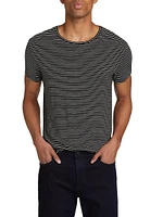 Dann Striped Crewneck T-Shirt