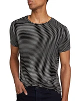 Dann Striped Crewneck T-Shirt