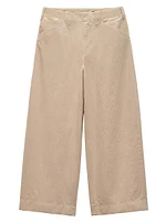 Banks Cotton Wide-Leg Pants