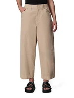 Banks Cotton Wide-Leg Pants