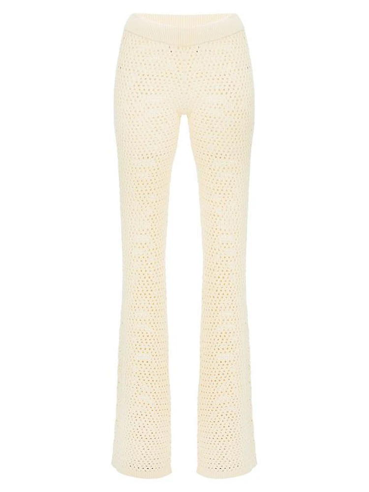 Tish Knit Crochet Pants