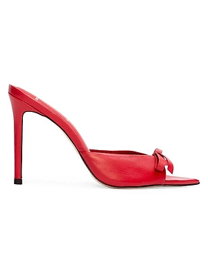 Brea Bow High Heel Mules