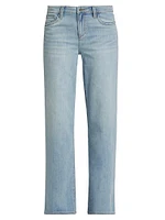 The Lou Low-Rise Wide-Leg Jeans