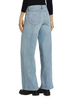 The Lou Low-Rise Wide-Leg Jeans