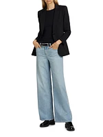 The Lou Low-Rise Wide-Leg Jeans