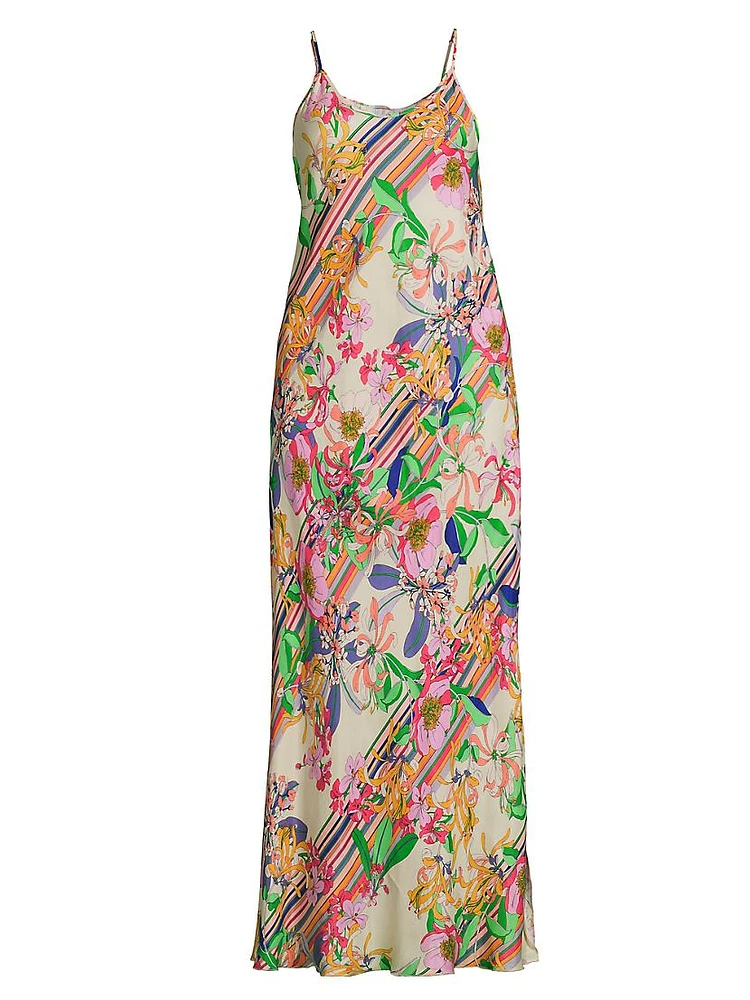 Gigianna Floral Maxi Slipdress