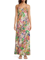 Gigianna Floral Maxi Slipdress