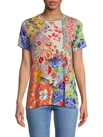 The Janie Floral Swing T-Shirt