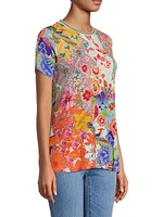 The Janie Floral Swing T-Shirt