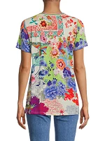 The Janie Floral Swing T-Shirt