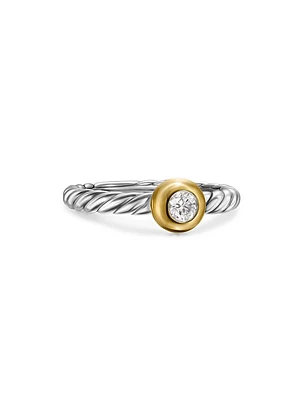 Petite Cable Ring Sterling Silver