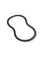 Curb Chain Necklace Titanium