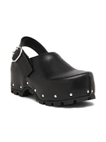 Leather Clogs