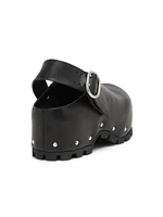 Leather Clogs