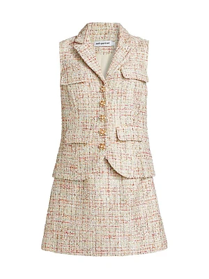 Boucle Tailored Minidress