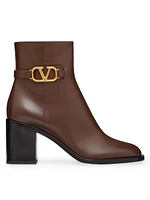 VLogo Signature Calfskin Ankle Boots 75MM